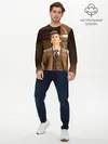 Мужской лонгслив базовый / 10 ДОКТОР (P007_P004ooo2132185, P004ooo2132185)