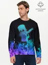 Мужской лонгслив базовый / Marshmello Fortnite (P007_P004ooo2134103, P004ooo2134103)