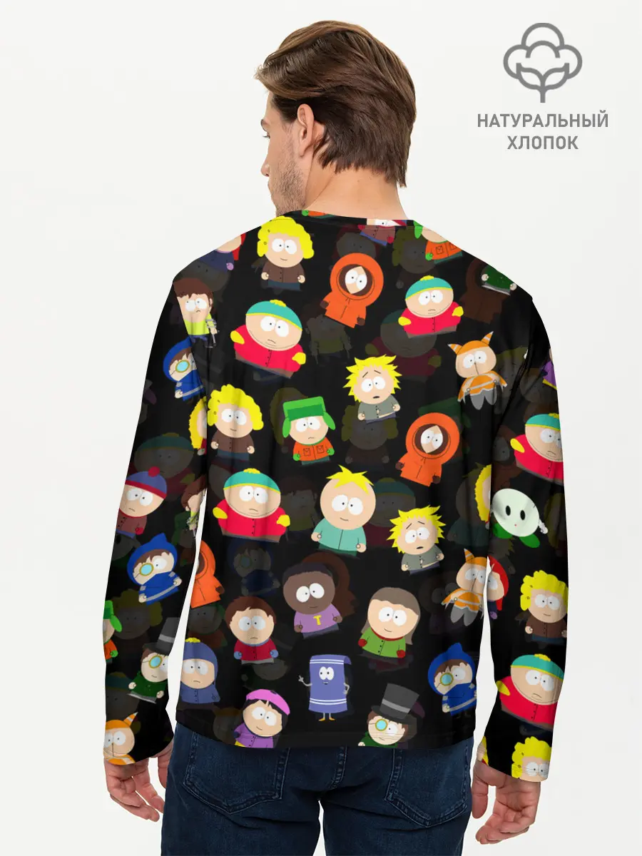 Мужской лонгслив базовый / ЮЖНЫЙ ПАРК | SOUTH PARK (P007_P004ooo2141359, P004ooo2141359)