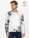 Мужской лонгслив базовый / БЕЛЫЕ ЧЕРЕПА | WHITE SKULLS (P007_P004ooo2145077, P004ooo2145077)