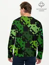 Мужской лонгслив базовый / Space Invaders (P007_P004ooo2145407, P004ooo2145407)