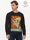 Мужской лонгслив базовый / Futurama. Science (P007_P004ooo2145977, P004ooo2145977)