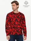 Мужской лонгслив базовый / КРАСНЫЕ ЧЕРЕПА | RED SKULL (P007_P004ooo2146091, P004ooo2146091)