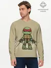 Мужской лонгслив базовый / ЧЕРЕПАШКИ - НИНДЗЯ (P007_P004ooo2148979, P004ooo2148979)