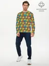 Мужской лонгслив базовый / Teenage Mutant Ninja Turtles (P007_P004ooo2148159, P004ooo2148159)