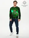 Мужской лонгслив базовый / ЧЕРЕПАШКИ - НИНДЗЯ (P007_P004ooo2149009, P004ooo2149009)