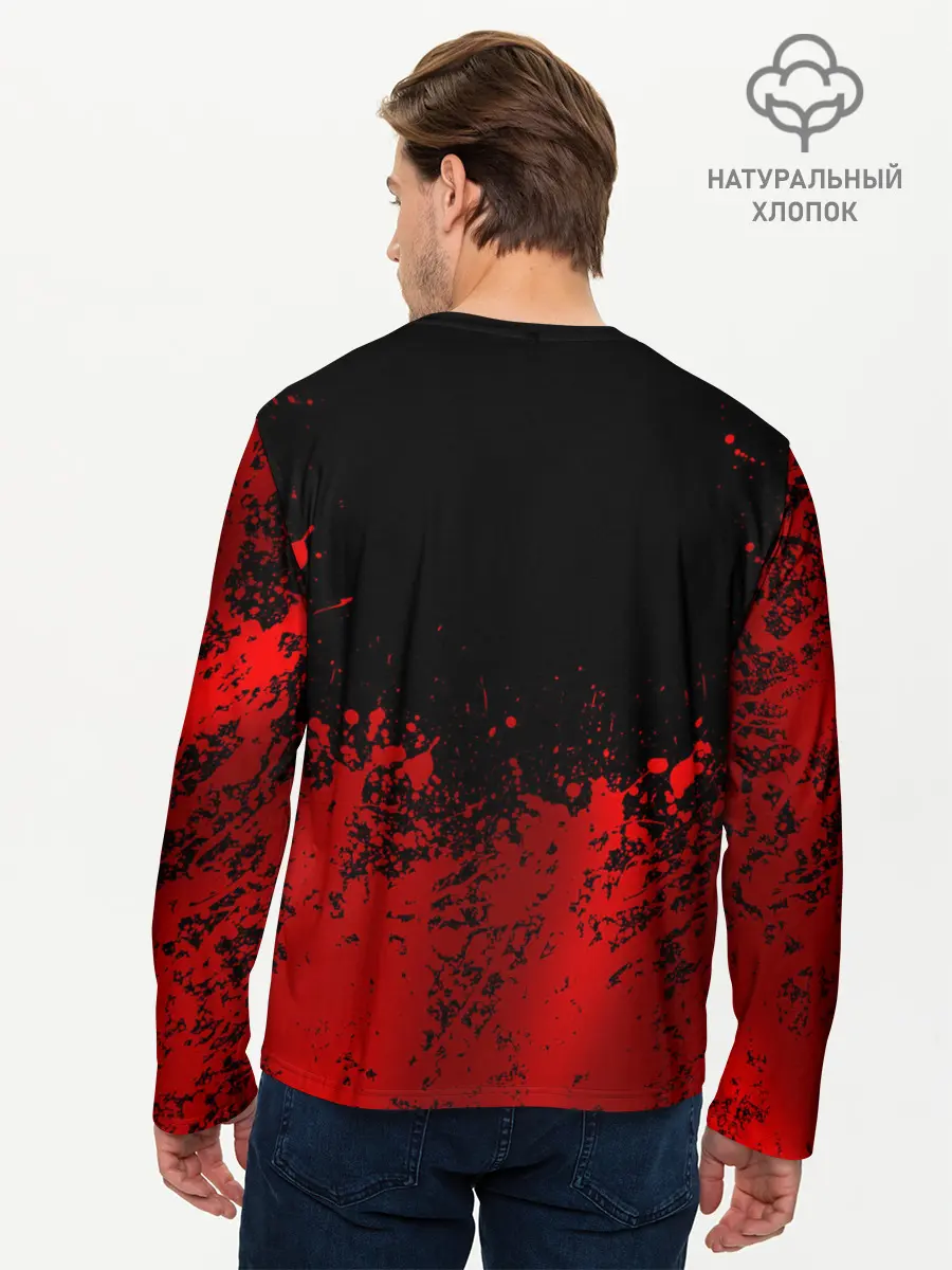 Мужской лонгслив базовый / Slipknot (P007_P004ooo2150823, P004ooo2150823)