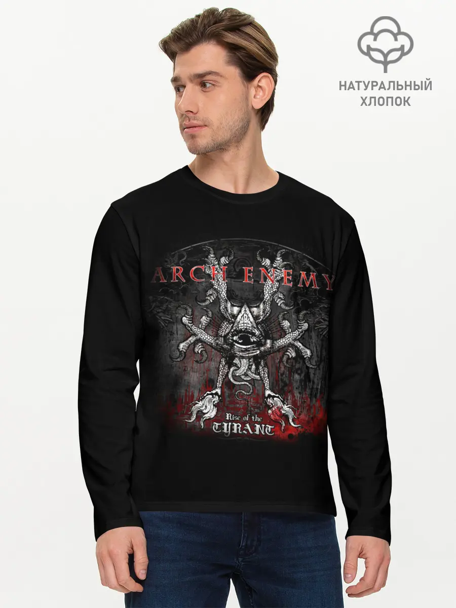 Мужской лонгслив базовый / Arch Enemy 25 (P007_P004ooo2158547, P004ooo2158547)