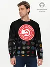 Мужской лонгслив базовый / Atlanta Hawks (P007_P004ooo2165591, P004ooo2165591)