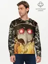 Мужской лонгслив базовый / Чумной доктор Мор (P007_P004ooo2170493, P004ooo2170493)