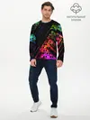 Мужской лонгслив базовый / MARSMELLO GRADIENT (P007_P004ooo2176559, P004ooo2176559)