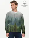 Мужской лонгслив базовый / Лес (P007_P004ooo2177107, P004ooo2177107)