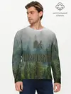 Мужской лонгслив базовый / Лес мой храм (P007_P004ooo2177275, P004ooo2177275)