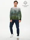 Мужской лонгслив базовый / Лес мой храм (P007_P004ooo2177275, P004ooo2177275)