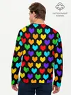 Мужской лонгслив базовый / UNDERTALE HEART (P007_P004ooo2174771, P004ooo2174771)