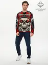 Мужской лонгслив базовый / Megadeth (P007_P004ooo2181725, P004ooo2181725)