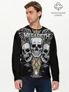 Мужской лонгслив базовый / Megadeth (P007_P004ooo2181805, P004ooo2181805)