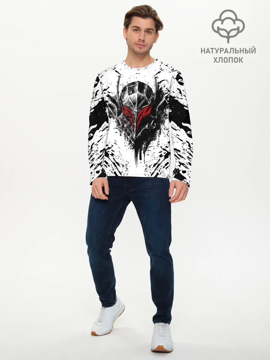 Мужской лонгслив базовый / BERSERK tattoo (P007_P004ooo2183193, P004ooo2183193)