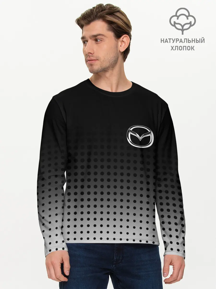 Мужской лонгслив базовый / Mazda (P007_P004ooo2196255, P004ooo2196255)