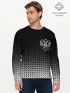 Мужской лонгслив базовый / Герб (P007_P004ooo2196397, P004ooo2196397)
