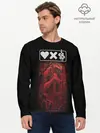 Мужской лонгслив базовый / Love Death and Robots (P007_P004ooo2204857, P004ooo2204857)