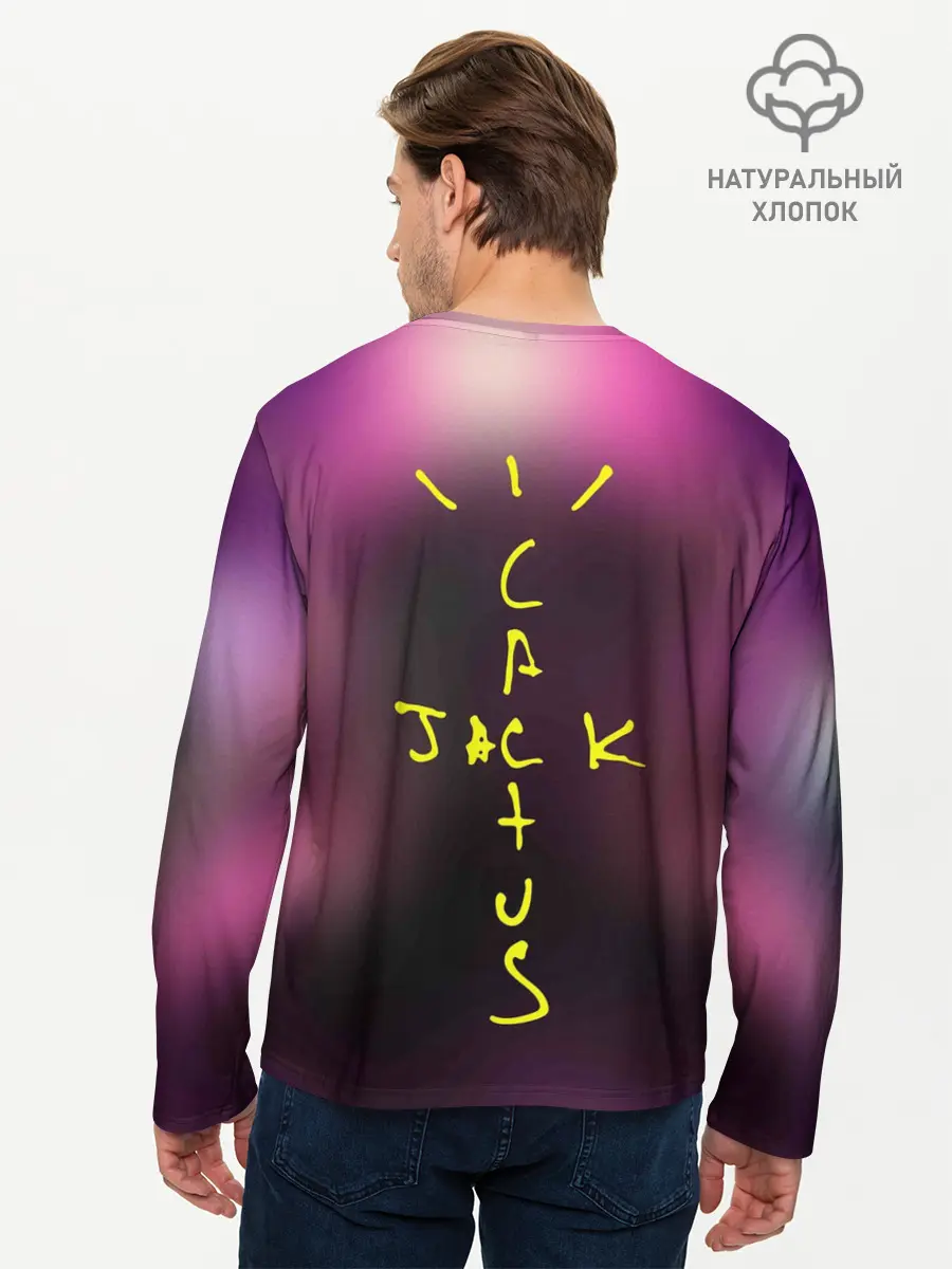 Мужской лонгслив базовый / TRAVIS SCOTT+FORTNITE (P007_P004ooo2210441, P004ooo2210441)