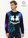 Мужской лонгслив базовый / Marshmello (P007_P004ooo2213263, P004ooo2213263)