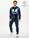 Мужской лонгслив базовый / Marshmello (P007_P004ooo2213263, P004ooo2213263)