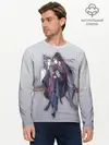 Мужской лонгслив базовый / Магистр дьявольского культа (P007_P004ooo2218365, P004ooo2218365)