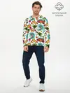 Мужской лонгслив базовый / Летнее Настроение (P007_P004ooo2221629, P004ooo2221629)