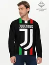 Мужской лонгслив базовый / JUVENTUS (P007_P004ooo2221631, P004ooo2221631)