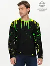 Мужской лонгслив базовый / НЕОНОВЫЕ ПОДТЕКИ (P007_P004ooo2223985, P004ooo2223985)