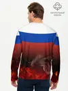 Мужской лонгслив базовый / Россия огонь (P007_P004ooo2224481, P004ooo2224481)