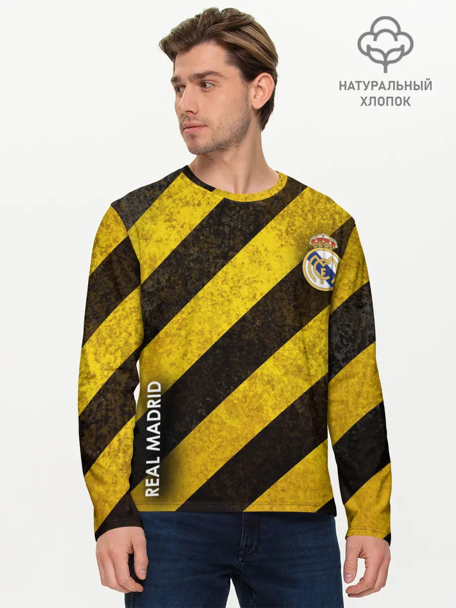 Мужской лонгслив базовый / Real Madrid (P007_P004ooo2226905, P004ooo2226905)