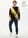 Мужской лонгслив базовый / GEOMETRY STRIPES (P007_P004ooo2228177, P004ooo2228177)