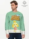 Мужской лонгслив базовый / Animal Crossing (P007_P004ooo2226951, P004ooo2226951)
