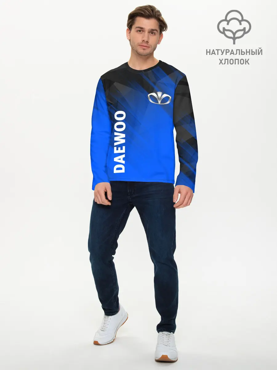 Мужской лонгслив базовый / DAEWOO (P007_P004ooo2233999, P004ooo2233999)