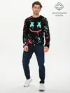 Мужской лонгслив базовый / Marshmello (P007_P004ooo2298567, P004ooo2298567)