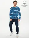 Мужской лонгслив базовый / МИЛИТАРИ (P007_P004ooo2302433, P004ooo2302433)