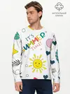 Мужской лонгслив базовый / summer time (P007_P004ooo2319819, P004ooo2319819)