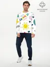 Мужской лонгслив базовый / summer time (P007_P004ooo2319819, P004ooo2319819)