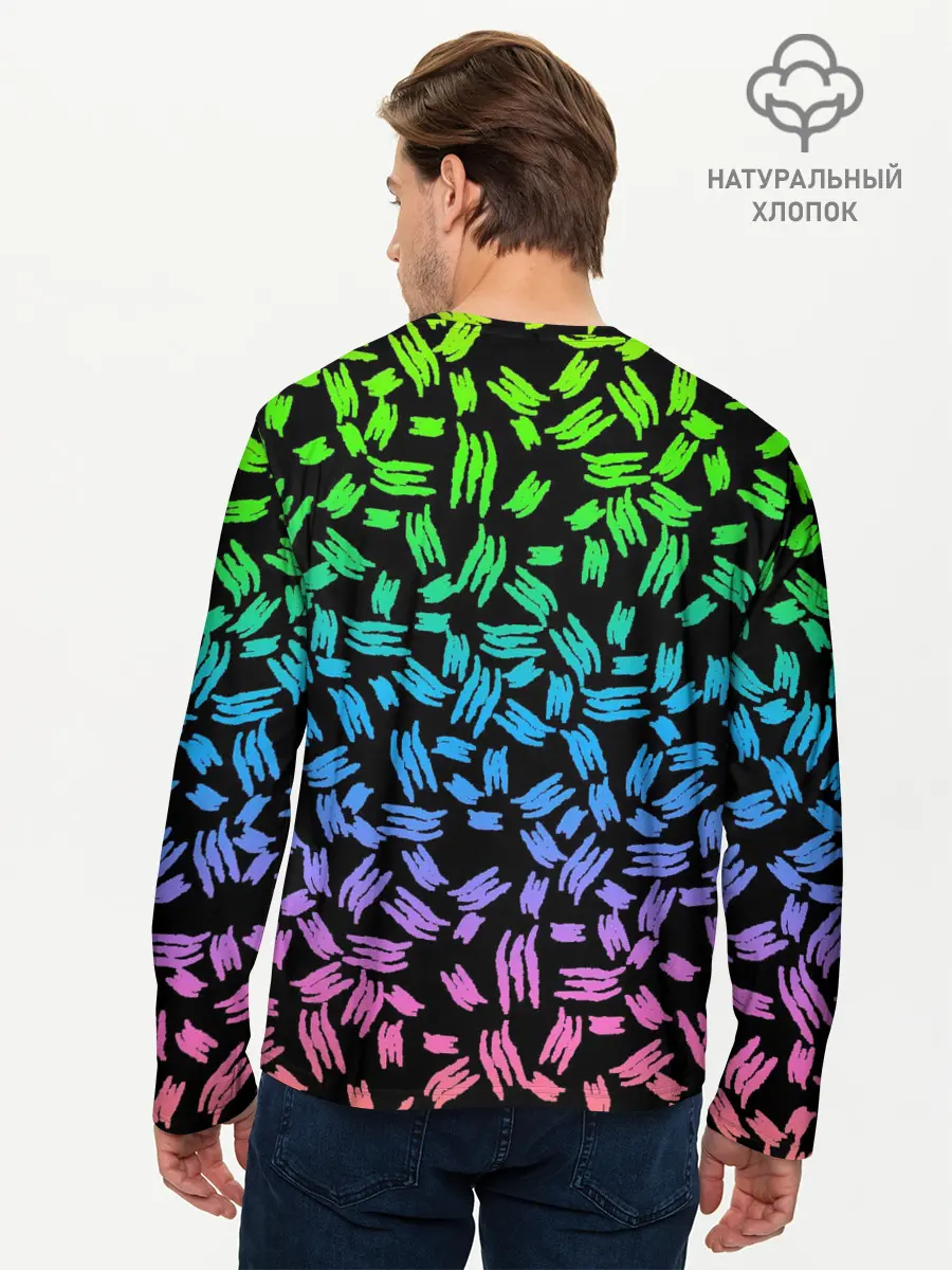 Мужской лонгслив базовый / PATTERN MONSTER ENERGY (P007_P004ooo2381329, P004ooo2381329)