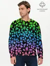 Мужской лонгслив базовый / PATTERN MONSTER ENERGY (P007_P004ooo2381329, P004ooo2381329)