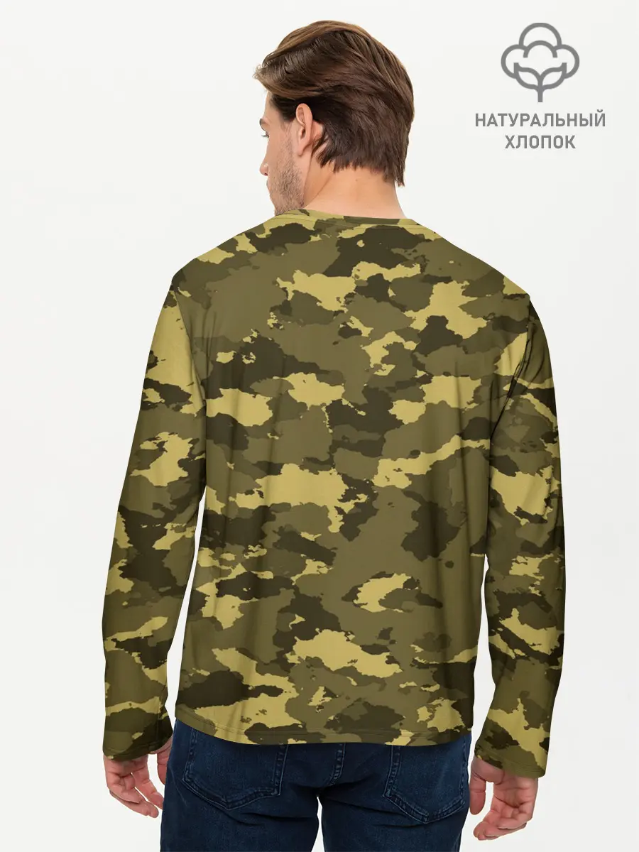 Мужской лонгслив базовый / Военная Техника | СССР (P007_P004ooo2392061, P004ooo2392061)