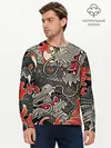 Мужской лонгслив базовый / Dsquared tatoo DRAGON (P007_P004ooo2410985, P004ooo2410985)