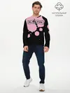 Мужской лонгслив базовый / BlackPink (P007_P004ooo2430917, P004ooo2430917)
