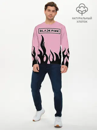 Мужской лонгслив базовый / BlackPink