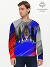 Мужской лонгслив базовый / Русский Медведь (P007_P004ooo2434047, P004ooo2434047)