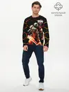 Мужской лонгслив базовый / DOOM | Броня (P007_P004ooo2458889, P004ooo2458889)