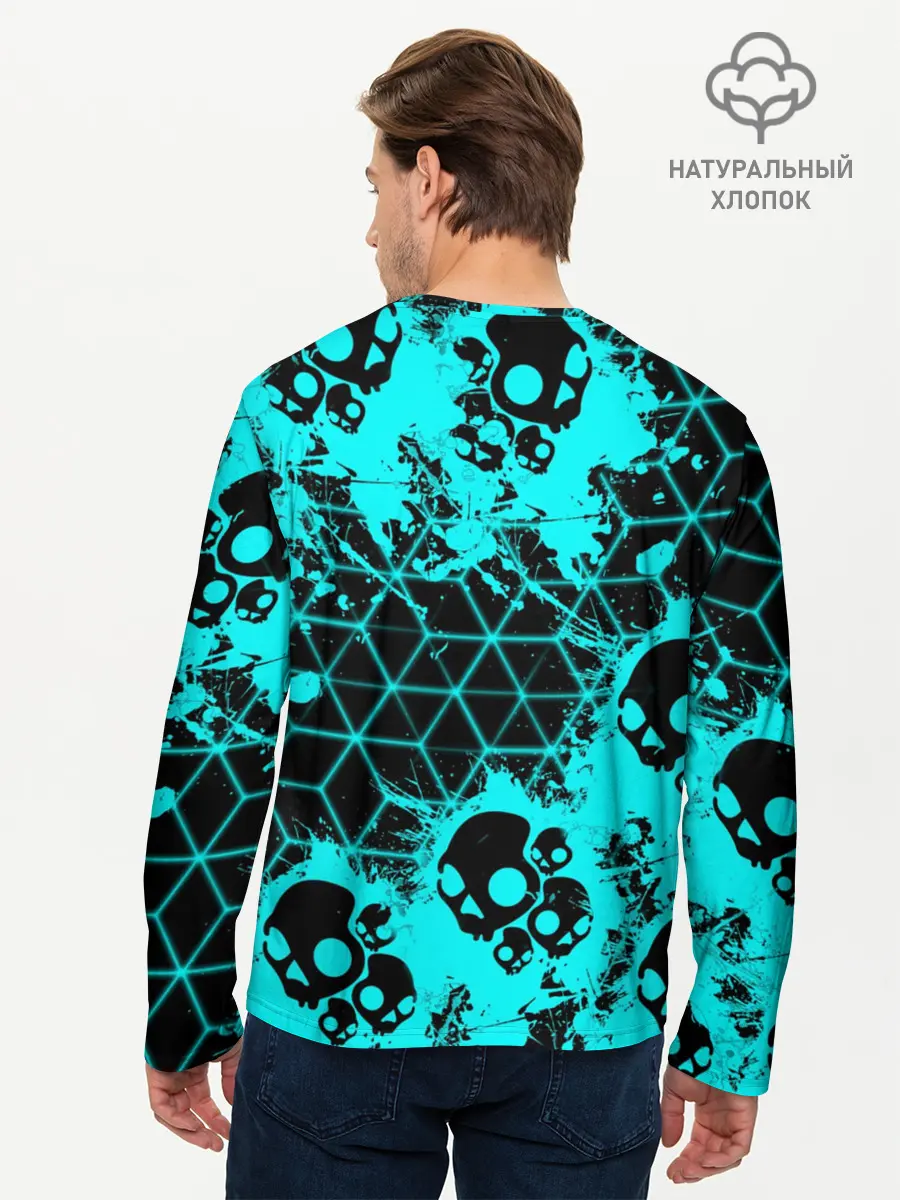 Мужской лонгслив базовый / Sans | Санс (P007_P004ooo2464215, P004ooo2464215)